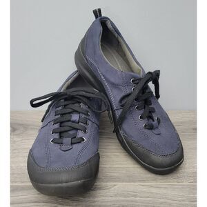 2015 Clarks Collection In Motion Navy BL Leather Casual Shoes Sneakers Womens 7